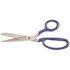 Klein Tools Carbon Steel Blue Coating Bent Trimmer 9" W/large Ring
