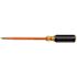 Klein Tools Screwdriver, Insulated, #1 Square, 7 Inch Length