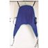 Drive Divided Leg Sling, Solid Nylon, Large 63" X 44", 450 Lb Capacity