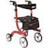 Drive Medical Design Drive Devilbiss Healthcare Nitro Rollator,tall,red Frame