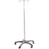 Drive Deluxe Iv Pole, Weighted 5-Leg Plastic Base, Adjustabel, Case Of 2