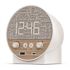 Nonstop Station Digital Alarm Clock R- White