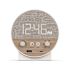 Nonstop Station Digital Alarm Clock R- White