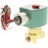 Asco 2 Way Closed 1/4" Npt 120vac .35 Cv 0-185psi Air 0-180psi Water