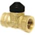 Siemens Valve Zone 2 Way 3/4" Npt 24vac 4.1 Cv Linear Flow Brass Body