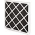 Generic Pleated Merv 11Carbon Impregnated Air Filter 14 X 24 X 1 Box Of 12
