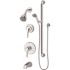 Symmons Origins Shower Tub/shower System With Valve In Chrome 2.5 GPM