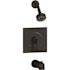 Symmons Duro Matte Black 1.5 GPM Tub/shower Trim