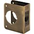 Generic Solid Brass 2-1/8" X 2-3/8" X 1-3/4" Recessed Lock & Door Reinforcer
