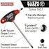 Klein Tools 3/16 Hex Ball End T-Handle 6