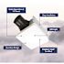 Broan 1.5-Sone 80-Cfm White Lighted Bathroom Fan, Energy Star