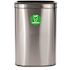 Alpine Industries 10.5-Gallon Stainless Steel Rectangular Liner Touchless Open