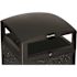 Alpine Industries Rugged 40 Gallon Outdoor Trash Container, With Advertisement