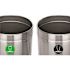 Alpine Industries 54 Gallon Ss Decorative Compost/can Recycle Package Of 2