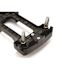 Alpine Industries Hd Interlocking Can Dolly Swivel Wheels, Black