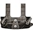 Alpine Industries Hd Interlocking Can Dolly Swivel Wheels, Black