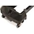 Alpine Industries Hd Interlocking Can Dolly Swivel Wheels, Black