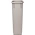 Alpine Industries Slim 23 Gal Gray Waste Receptacle Can Package Of 3