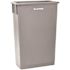 Alpine Industries Slim 23 Gal Gray Waste Receptacle Can Package Of 3