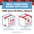 3M Scotch Heavy Duty Shipping Packaging Tape Case Of 36