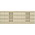 Ge 42" Zoneline Architectural Polycarbonate Grille - Color Maple