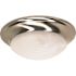 Satco Brushed NICKEL 12 Twist Lock Flush Fixture