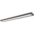 Satco Blink PRO LED 48" Cct 42w 120-277v Rect Surface Mount Black LED Fixture