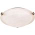 Satco Brushed NICKEL 12 Tri Clip Flush Fixture