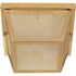 Satco Nuvo Polished Brass Two-Light 10 Carport Flush Mount With Frosted Glass