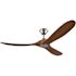 Generation Lighting Maverick 60" Outdoor Steel Ceiling Fan Balsa Blade Dc 6-Speed Remote