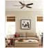Generation Lighting Colony Max 52 In Ceiling Fan (Brushed Steel)