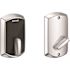 Schlage Residential Smart Keyless Deadbolt, Greenwich Escutcheon Bright Chrome