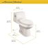 American Standard Colony Right Height Elongated One-Piece Toilet With Seat