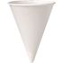 Solo Cup Paper Cone 6 Oz White Rolled Rim Poly Bag Inners Case Of 2