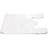 Ibs PLAIN Tshirt bag White, Case Of 1000