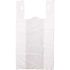 Ibs PLAIN Tshirt bag White, Case Of 1000
