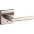 Kwikset Montreal Square Bed And Bath Lever In Satin NICKEL