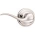 Kwikset Tustin Left-Handed Half-Dummy Lever In Polished Chrome