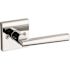 Kwikset Montreal Square Half-Dummy Lever In Polished Chrome