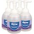 Kleenex Ultra Moisturizing Foam Hand Sanitizer, 18 Oz Bottle, Clear, Carton Of 4