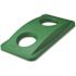 Rubbermaid Commercial Sm Jm Btl Ad Cn Rg Top, 20.38w X 11.38d X 2.75h, Grn