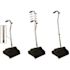 Unger 12 X 45 In Telescopic Ergonomic Dust Pan W/ Broom Gray/silver,package Of 2