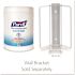 Purell Sanitizing Hand Wipes, 6 X 6 3/4, White, Package Of 6