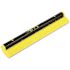 Rubbermaid Commercial Mop Hd Refl For Stel Rler, Spge, 12" Wde, Ylw