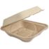 World Centric Fiber Hinged Containers 9.2 X 9.1 X 3.2 Case Of 300