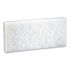 3M Doodlebug Scrub Pad, 4.63 x 10, White, 5/Pack, 4 Packs/Carton