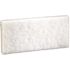 3M Doodlebug Scrub Pad, 4.6" X 10", White, 5/pk, Carton Of 20