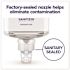 Purell Push-Style Hand Sanitizer Dispenser, White, 1200 Ml