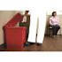 Rubbermaid Commercial Legacy 8 Gallon Indoor Step On Waste Container Red