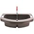 Rubbermaid Commercial Maid Caddy, 2-Comp, 16w X 9f X 5h", Gray